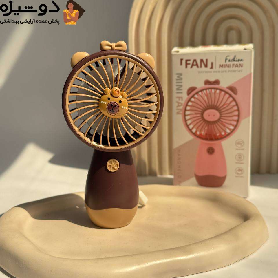 مینی فن پنکه فانتزی شارژی کد HD6626