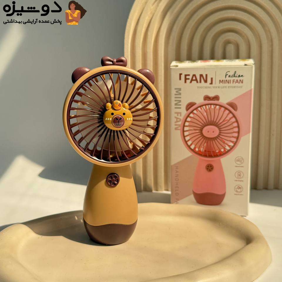 مینی فن پنکه فانتزی شارژی کد HD6626