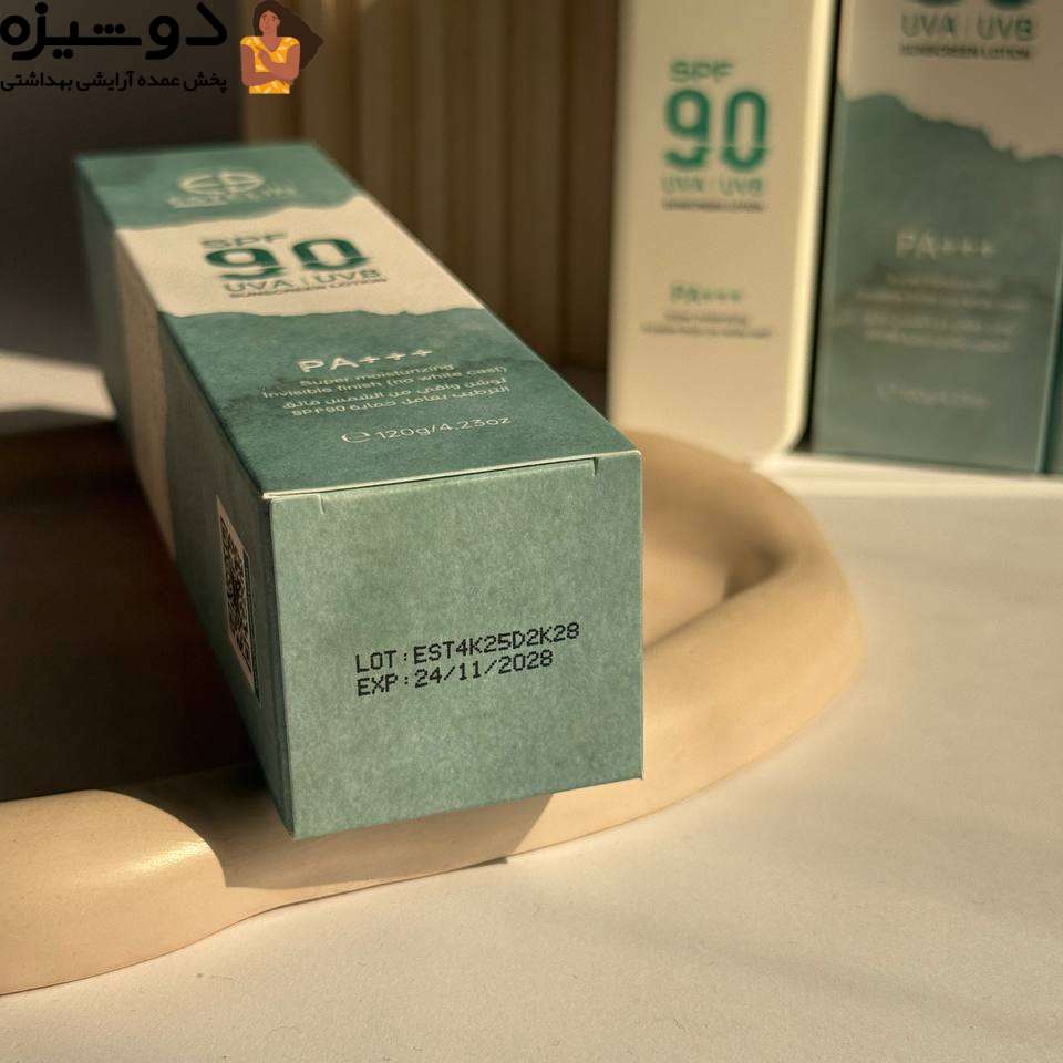 لوسیون ضدآفتاب بی رنگ ES0174 استلین ESTELIN