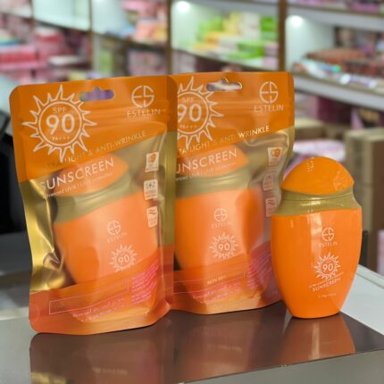 ضدآفتاب بی رنگ ضدچروک SPF90 استلین ESTELIN