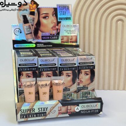 تینت پوست رنگی F139 تستر دار OLIBOLLA