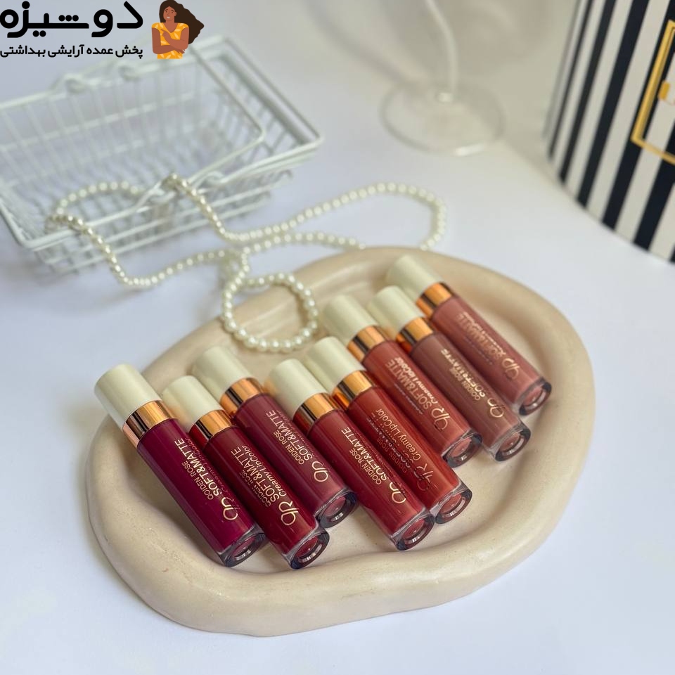 رژ لب مایع 5051 تستر دار QOIDEN ROSE