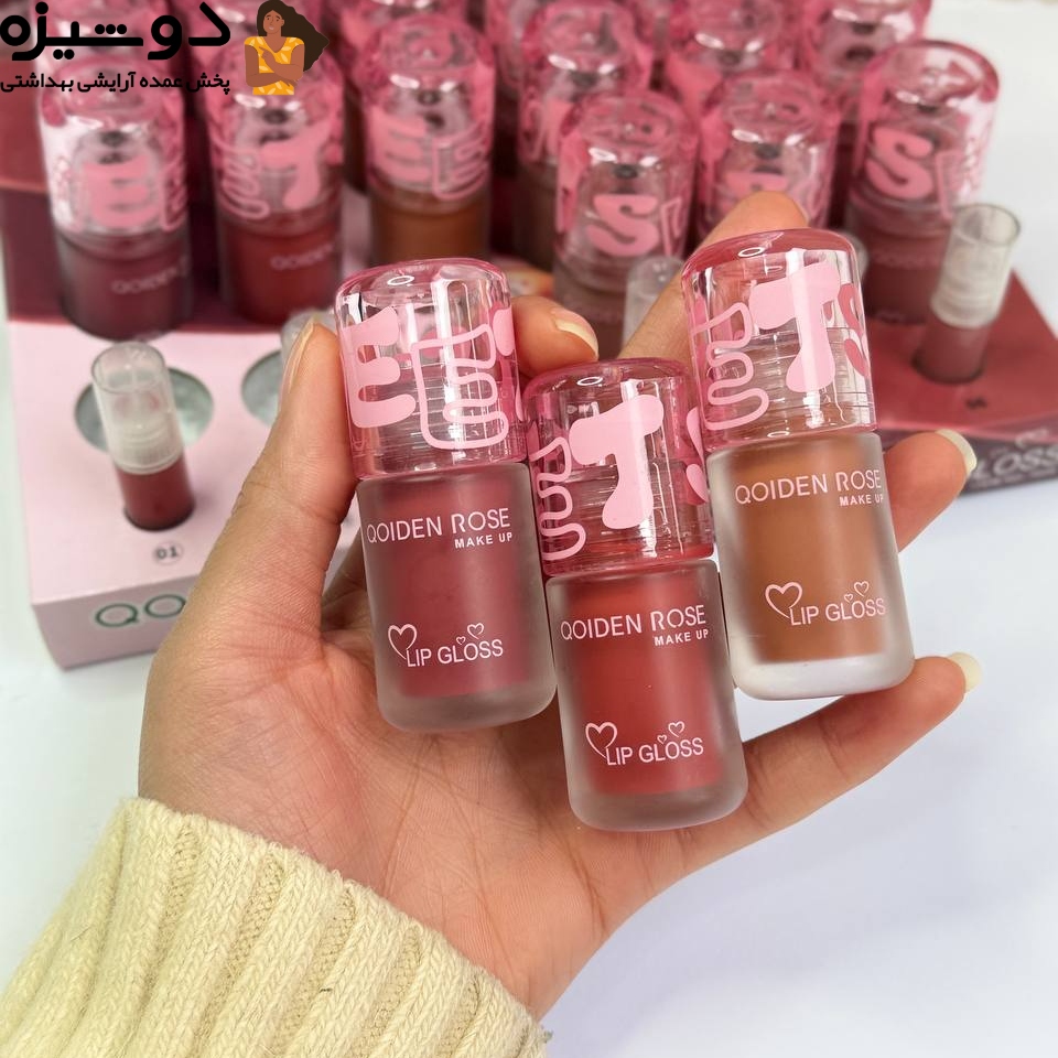 رژ لب مایع 5026 تستر دار QOIDEN ROSE