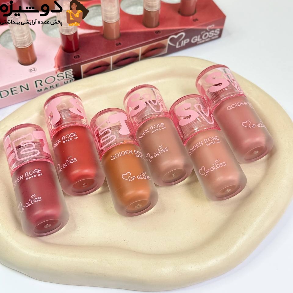رژ لب مایع 5026 تستر دار QOIDEN ROSE