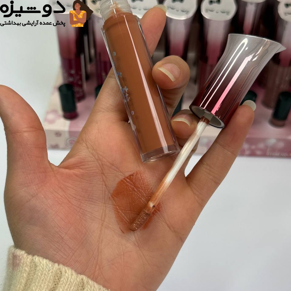 رژ لب مایع گربه 5979 تستر دار QOIDEN ROSE