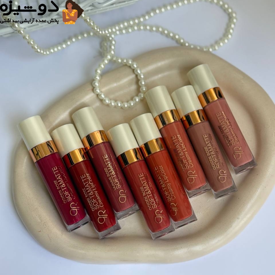 رژ لب مایع 5051 تستر دار QOIDEN ROSE