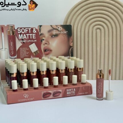رژ لب مایع 5051 تستر دار QOIDEN ROSE