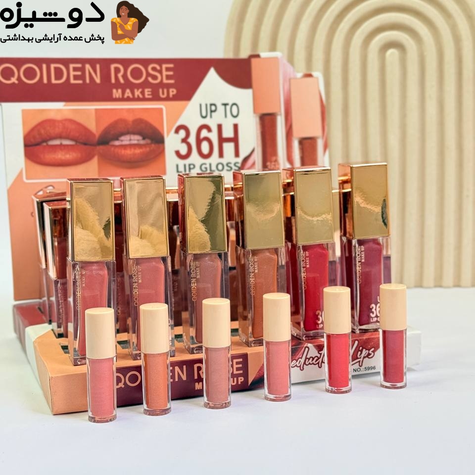 رژ لب مایع 5996 تستر دار QOIDEN ROSE