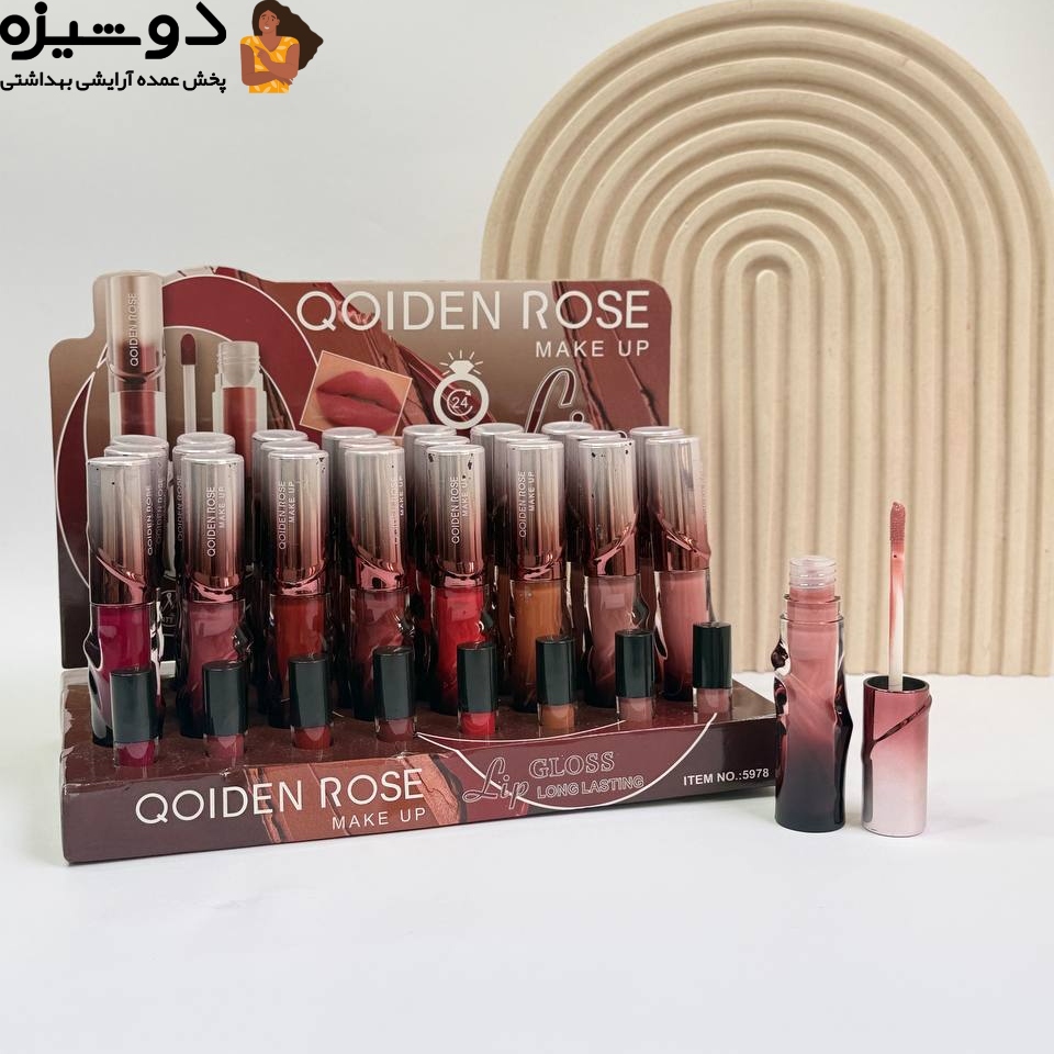 رژ لب مایع 5978 تستر دار QOIDEN ROSE