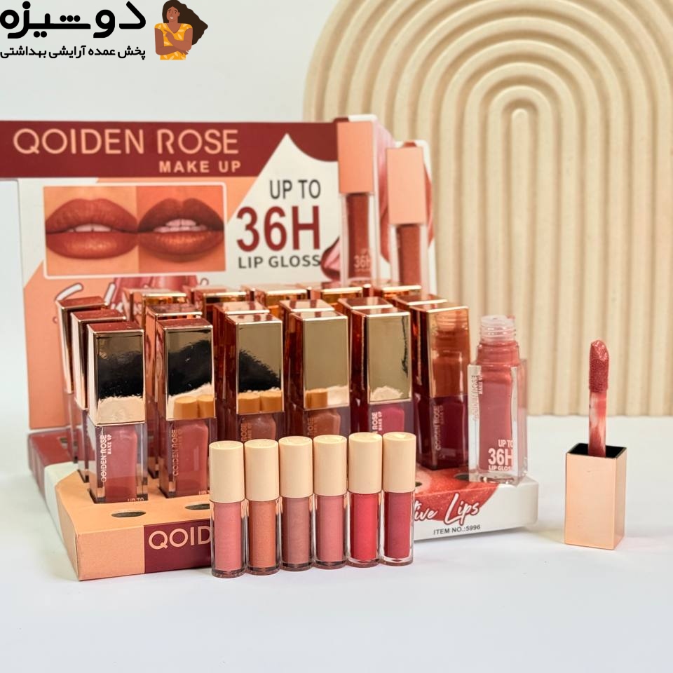 رژ لب مایع 5996 تستر دار QOIDEN ROSE