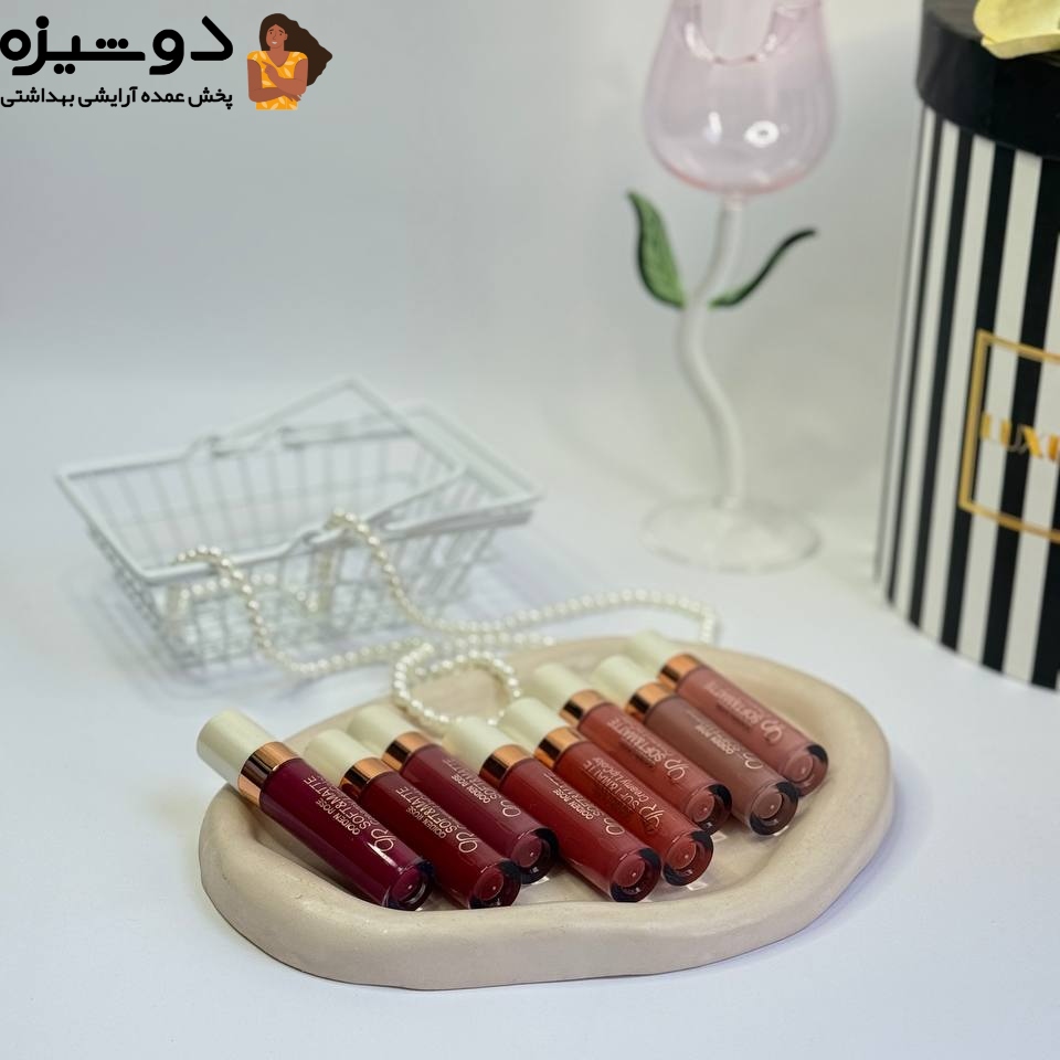 رژ لب مایع 5051 تستر دار QOIDEN ROSE