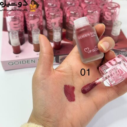 رژ لب مایع 5026 تستر دار QOIDEN ROSE