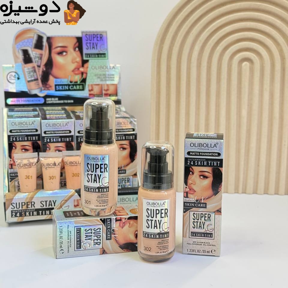 تینت پوست رنگی F139 تستر دار OLIBOLLA