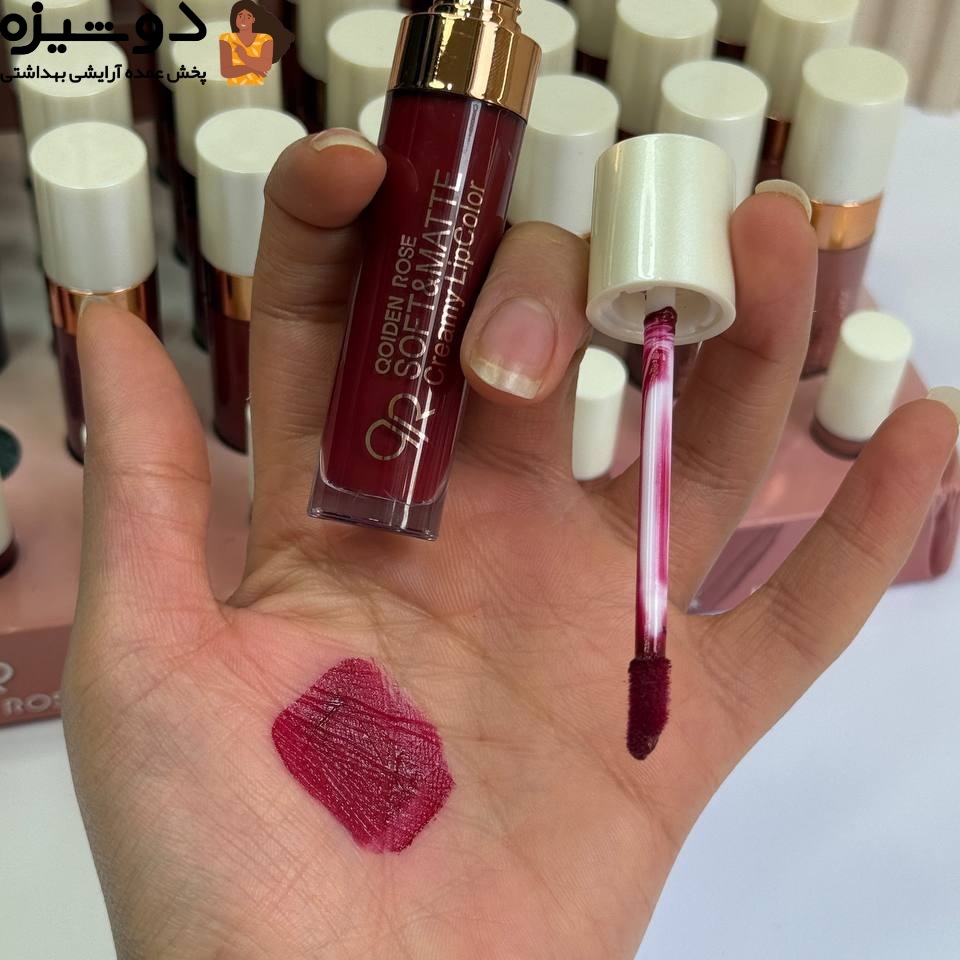 رژ لب مایع 5051 تستر دار QOIDEN ROSE