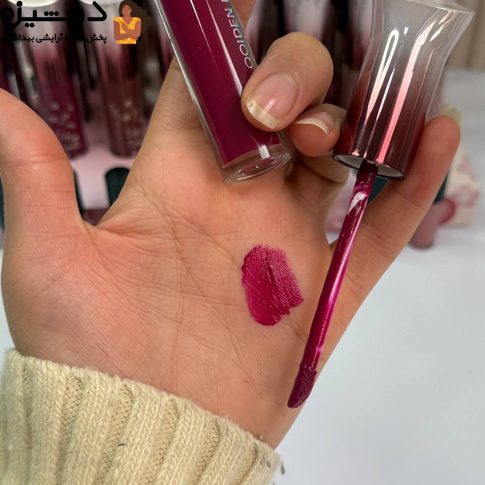 رژ لب مایع گربه 5979 تستر دار QOIDEN ROSE