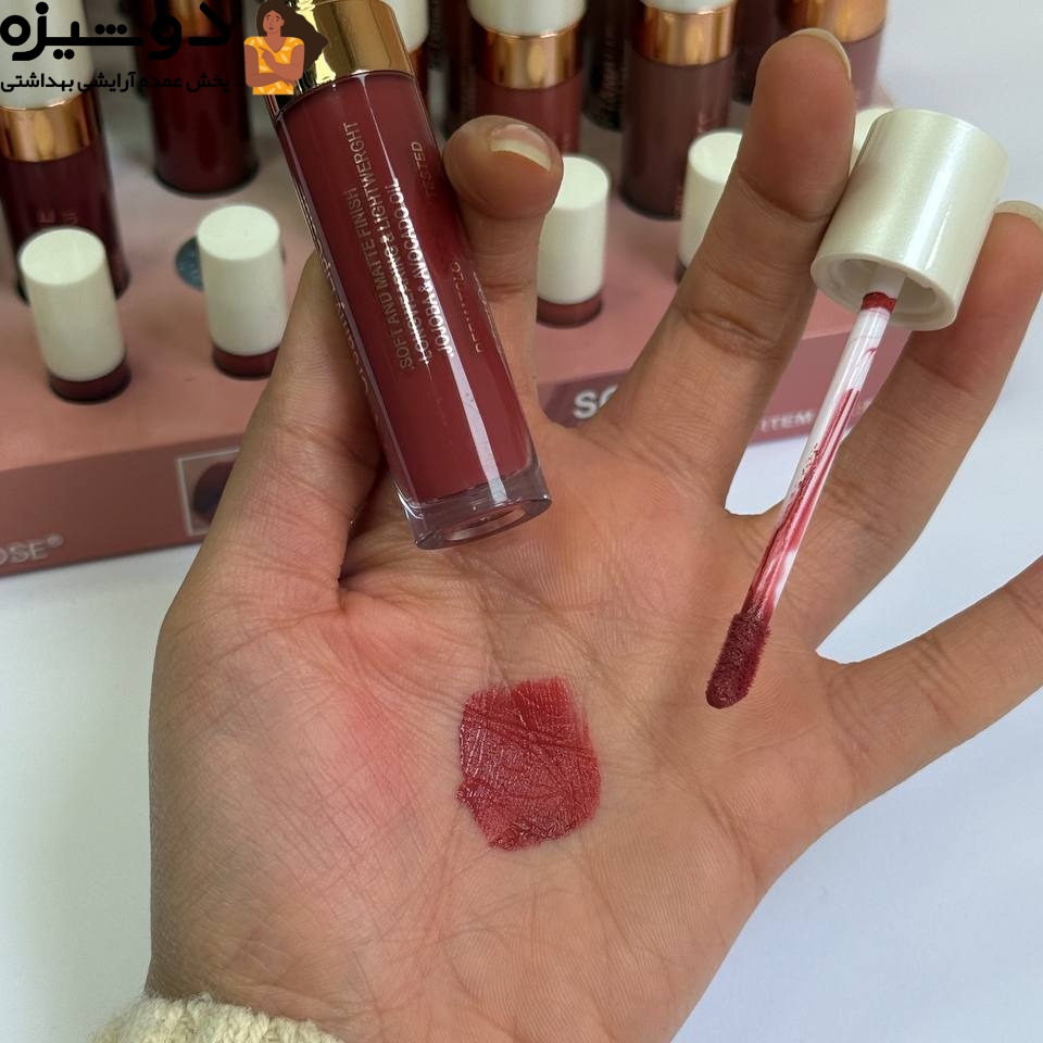 رژ لب مایع 5051 تستر دار QOIDEN ROSE