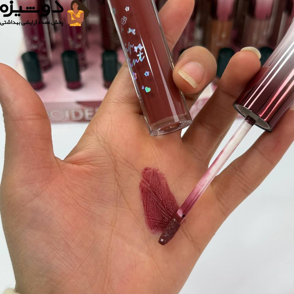 رژ لب مایع گربه 5979 تستر دار QOIDEN ROSE