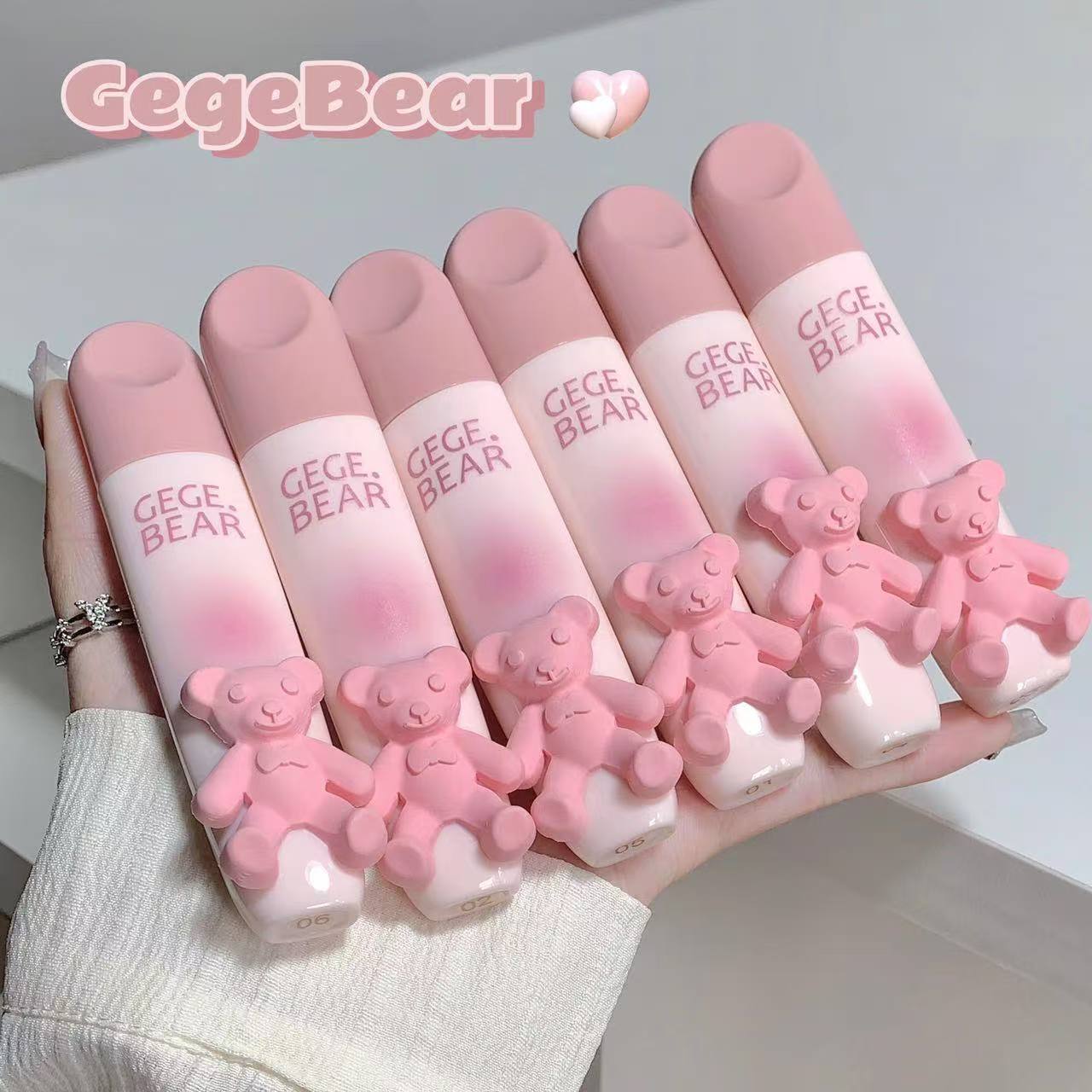 رژلب خرسی 1079 جی جی بیر GeGe Bear