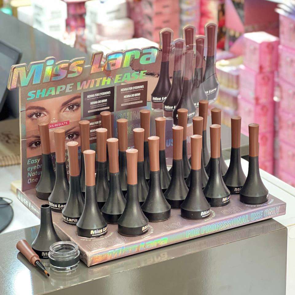 سایه ابرو براش دار 312 کوزه ای MISS LARA