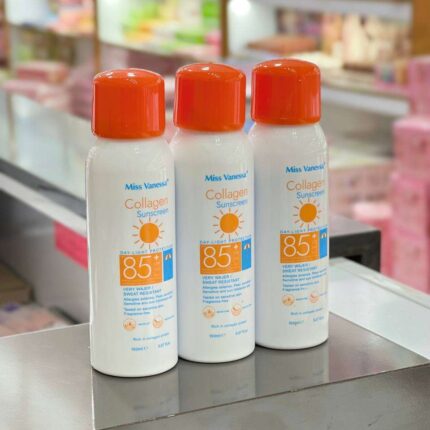 اسپری ضدآفتاب SPF85 کلاژن Miss vanessa