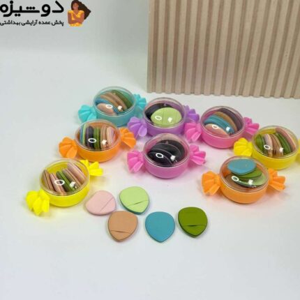 پد انگشتی آبنباتی 5 عددی رنگی