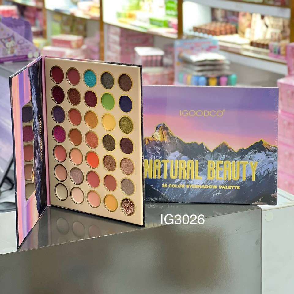 2 پالت سایه چشم 3026 سی و پنج رنگ IGOODCO