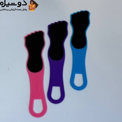 سوهان پاشنه پا نرم و زبر طرح کف پا