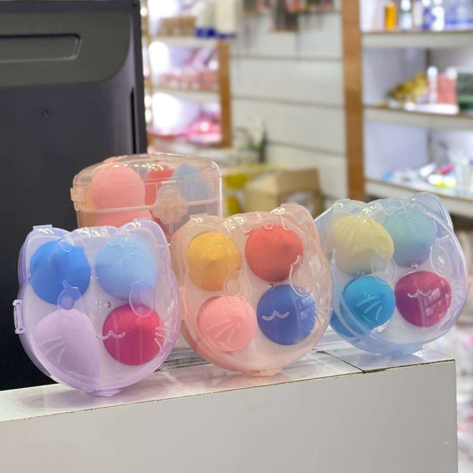 ست پد اشکی 4 عددی مدل گربه PUFF