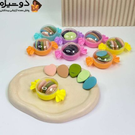 پد انگشتی آبنباتی 5 عددی رنگی