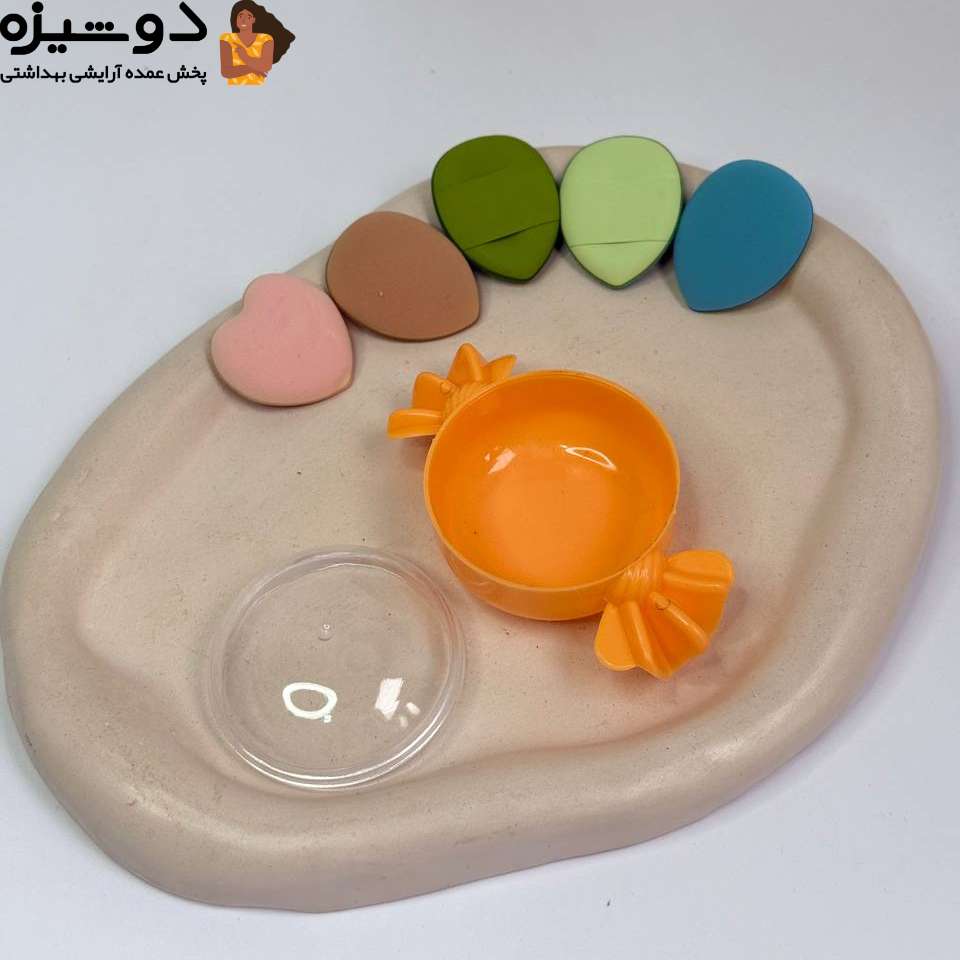 پد انگشتی آبنباتی 5 عددی رنگی