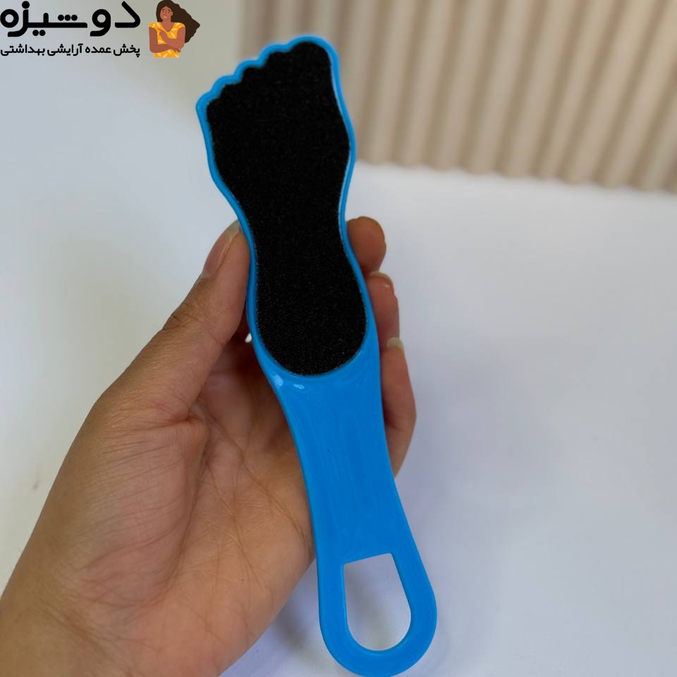 سوهان پاشنه پا نرم و زبر طرح کف پا
