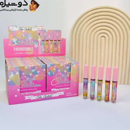 پک رژلب مایع 5عددی 4209 آبرنگی کالر کستل