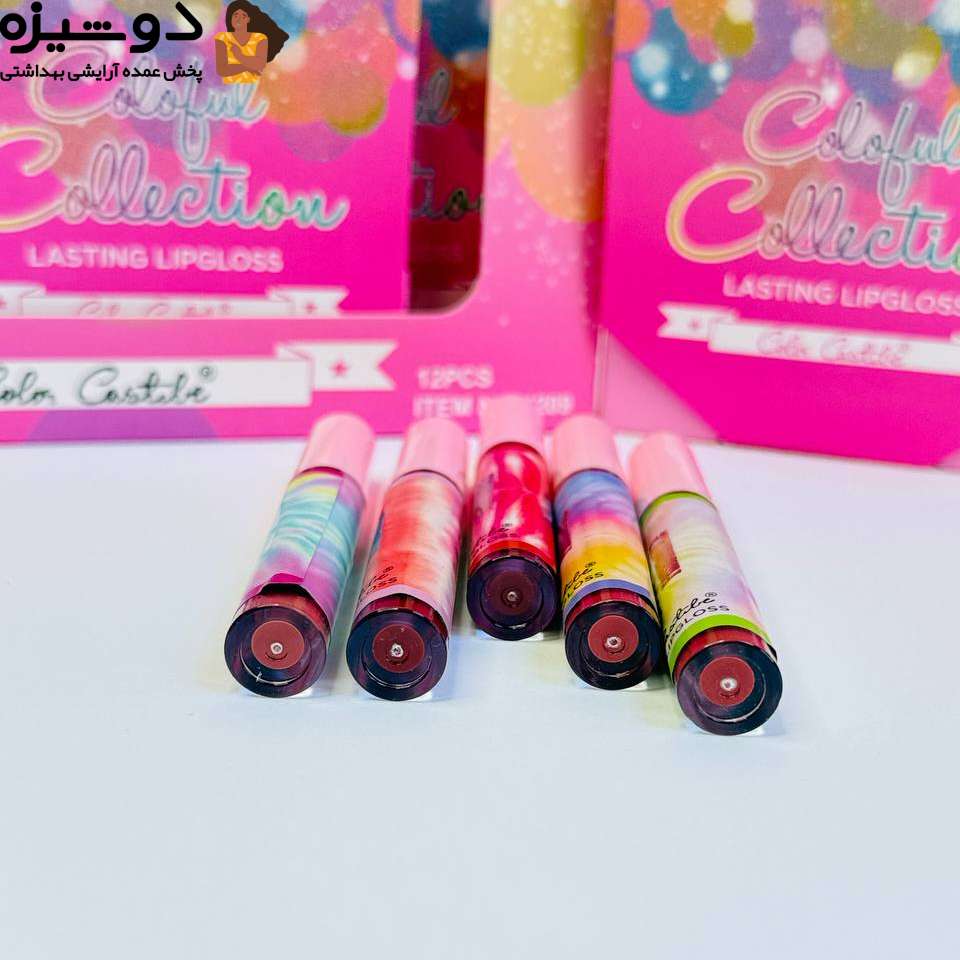 پک رژلب مایع 5عددی 4209 آبرنگی کالر کستل