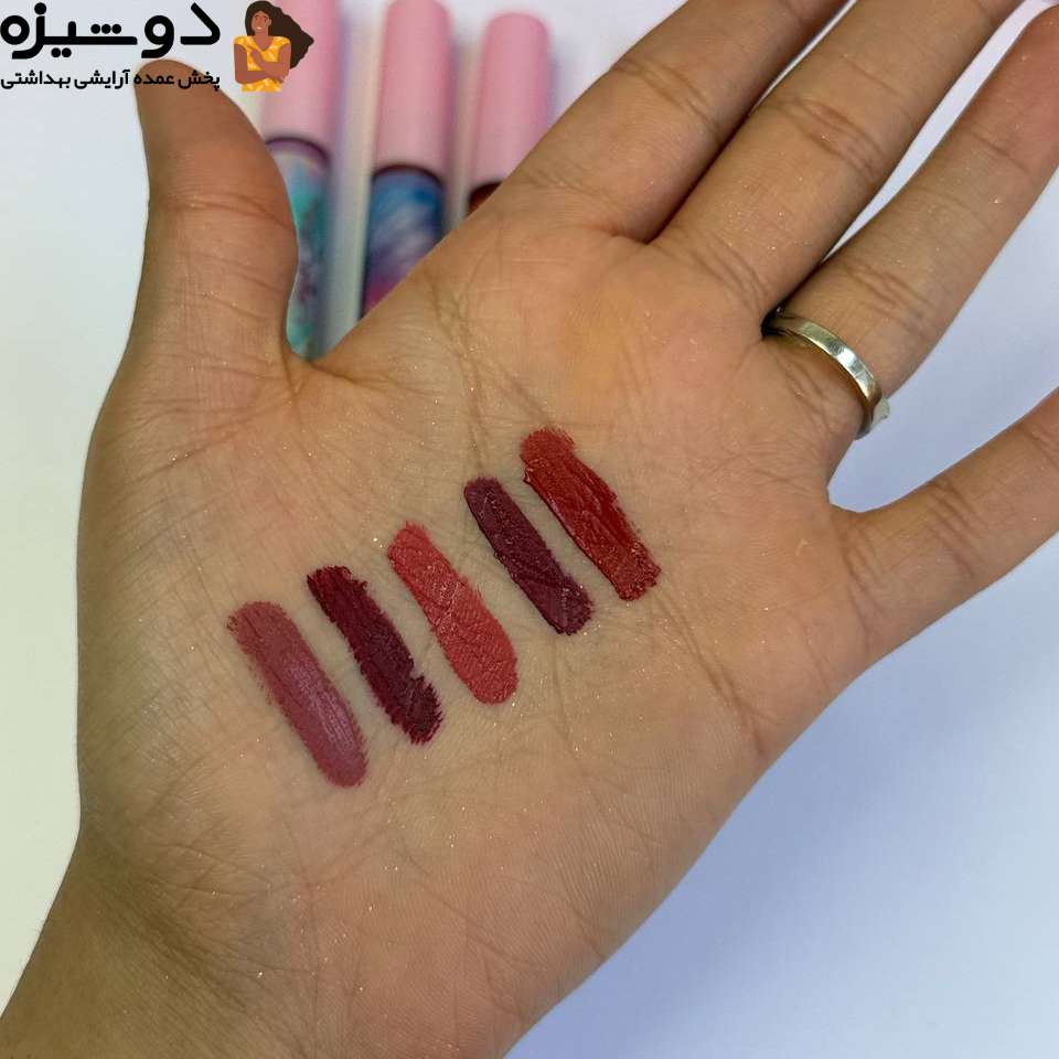 پک رژلب مایع 5عددی 4209 آبرنگی کالر کستل