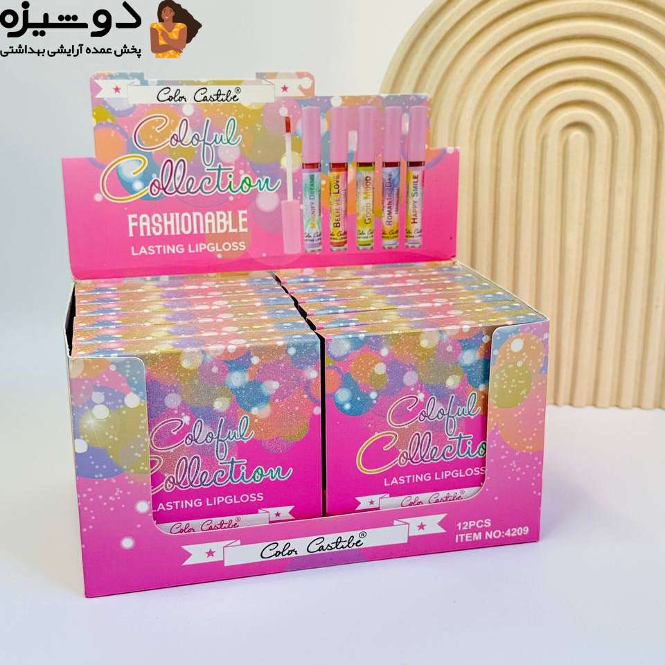 پک رژلب مایع 5عددی 4209 آبرنگی کالر کستل