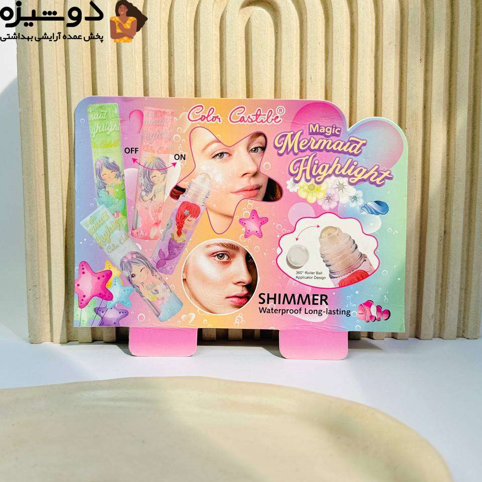 هایلایتر رولی 2046 پری دریایی کالر کستل