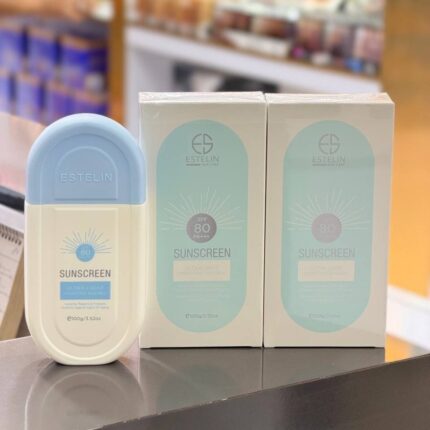 ضد آفتاب 0077 بی رنگ SPF80 استلین ESTELIN