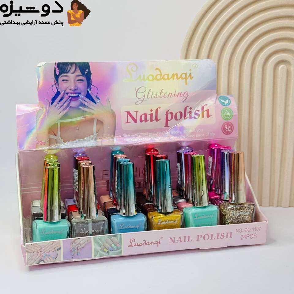 لاک ناخن درب رنگی1107 لودانکی LUODANQI
