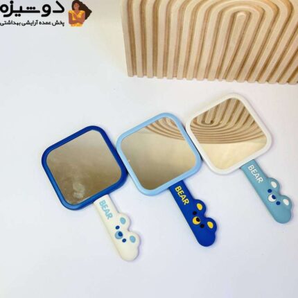 آینه مربعی خرس آبی کد 14085002
