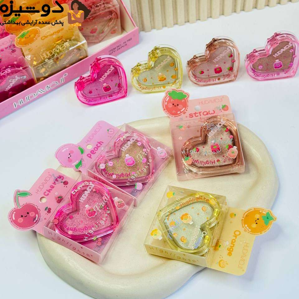 هایلایتر H162 طرح قلبی هدی موجی