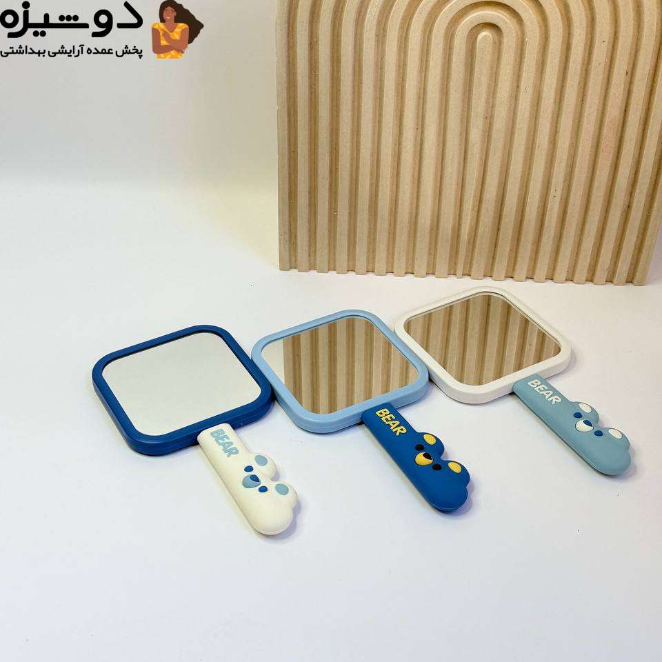 آینه مربعی خرس آبی کد 14085002