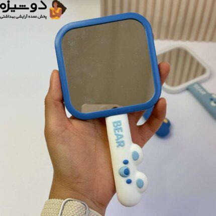 آینه مربعی خرس آبی کد 14085002