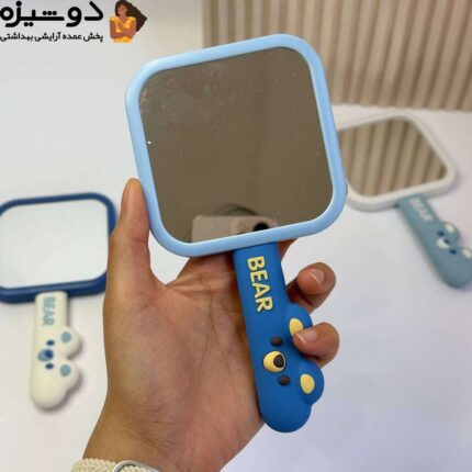 آینه مربعی خرس آبی کد 14085002