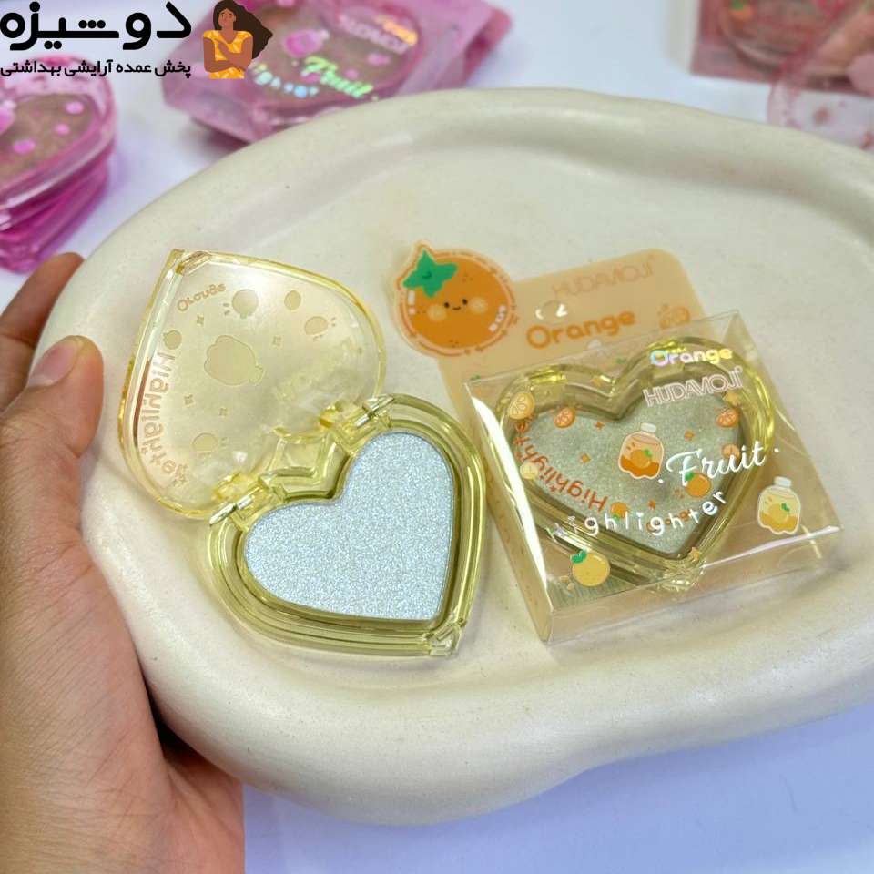 هایلایتر H162 طرح قلبی هدی موجی