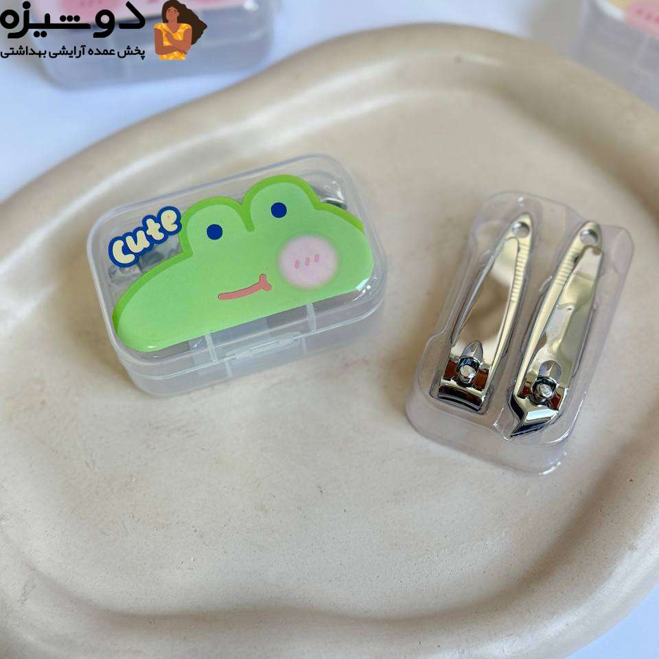 ست ناخن گیر 2 عددی طرح حیوانات