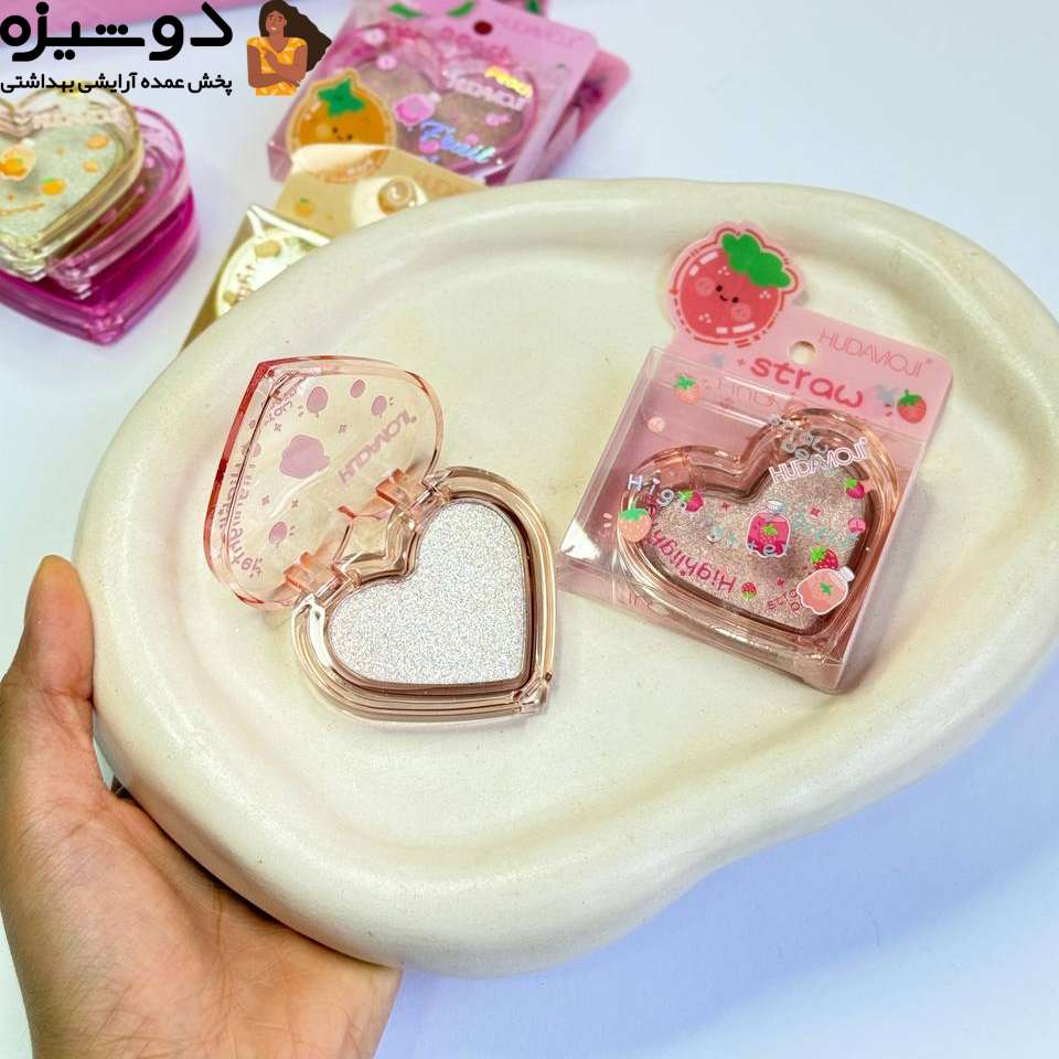 هایلایتر H162 طرح قلبی هدی موجی