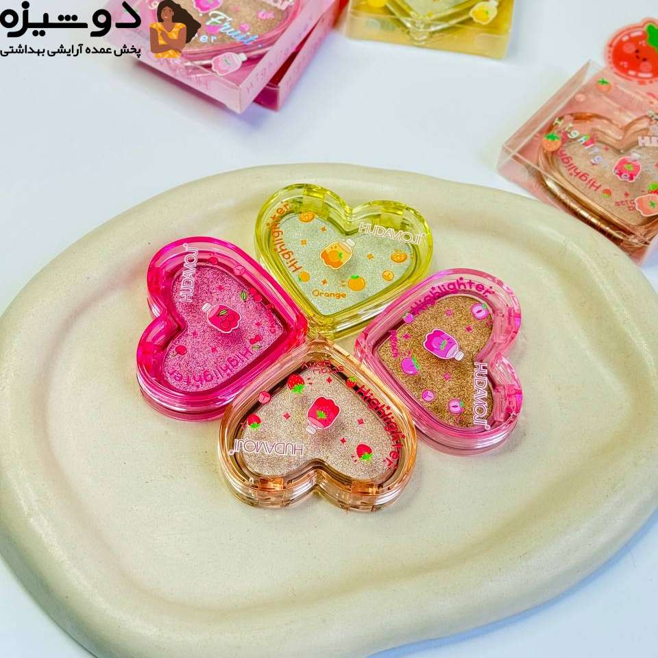 هایلایتر H162 طرح قلبی هدی موجی