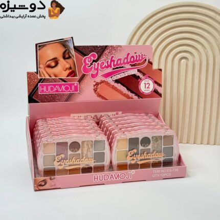 پالت سایه چشم 12 رنگ 738 هدی موجی