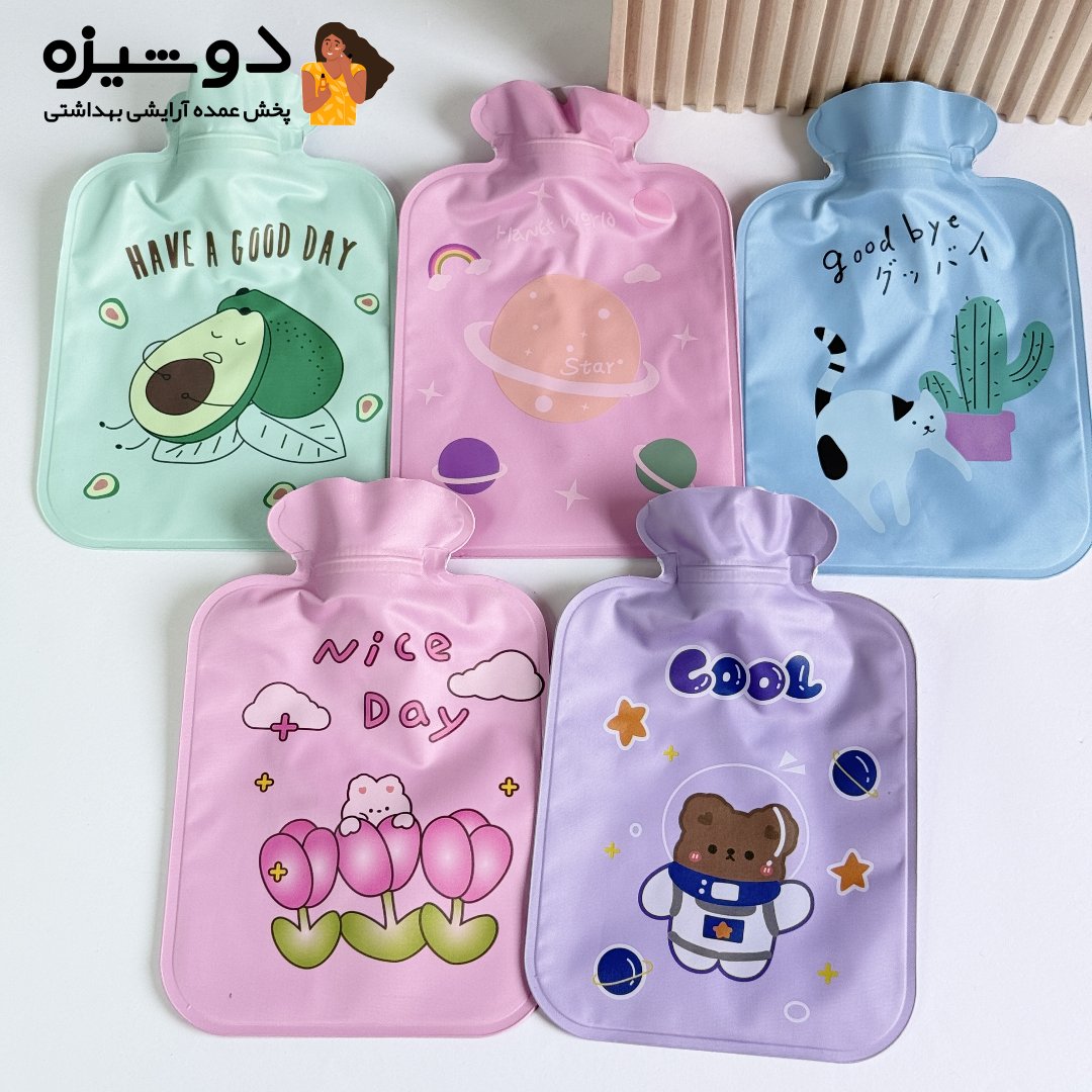 کیسه آب گرم مدل سیلیکونی بزرگ BOTTLE