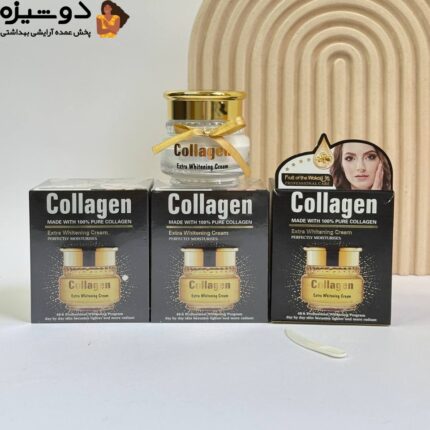 کرم کلاژن ساز سفید کننده دائمی WOKALI